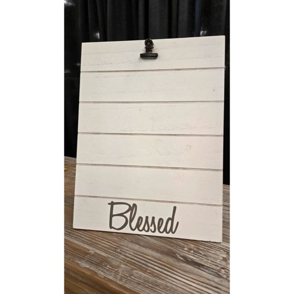 Blessed standing Clipboard 9x13in